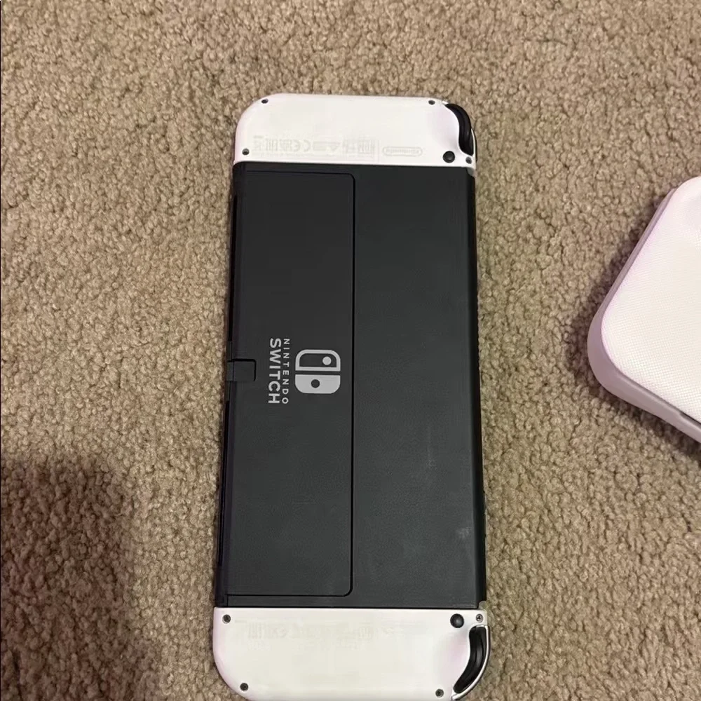 Nintendo Switch OLED Console with White Joy-Con Set